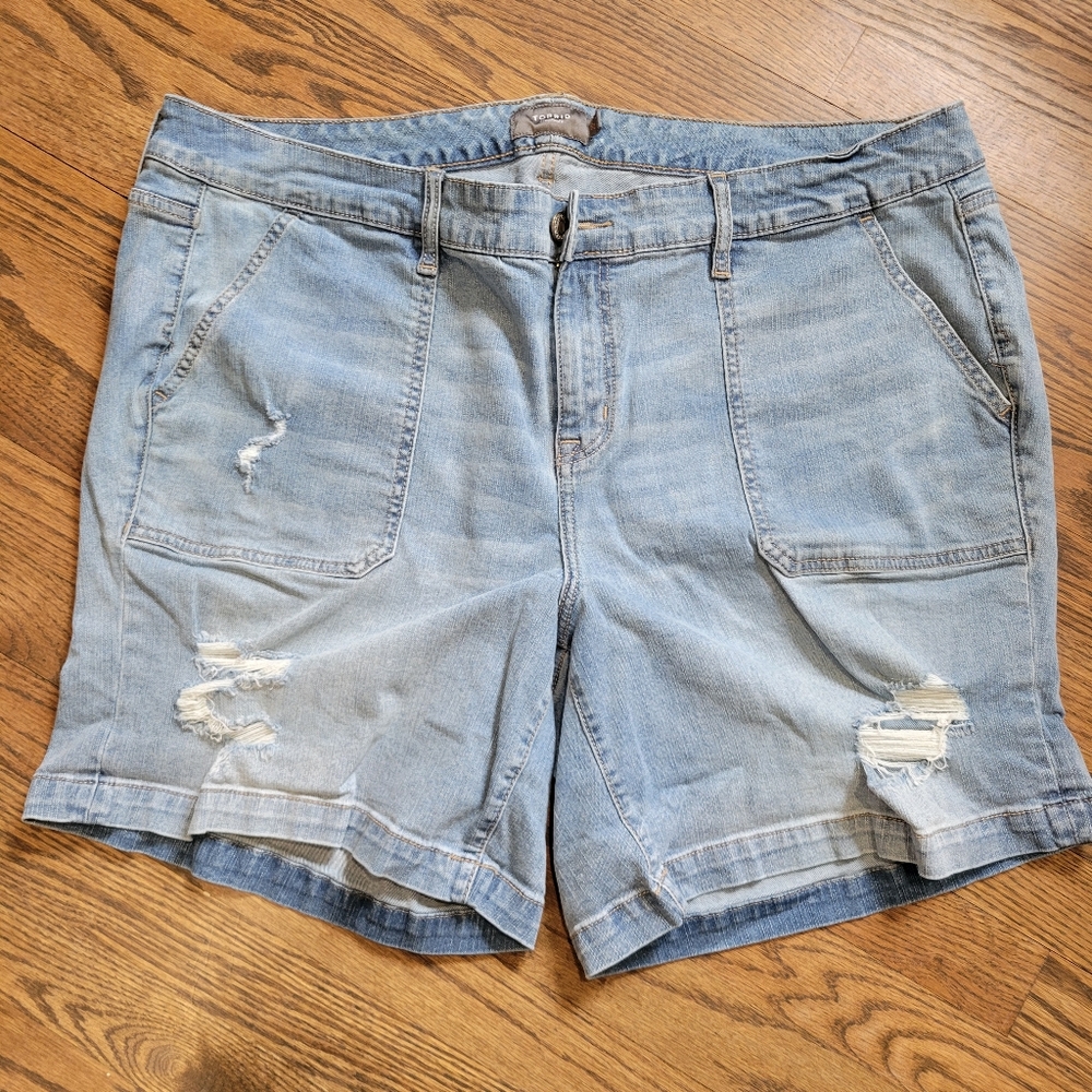 Torrid Vintage Stretch Mid Rise Short
